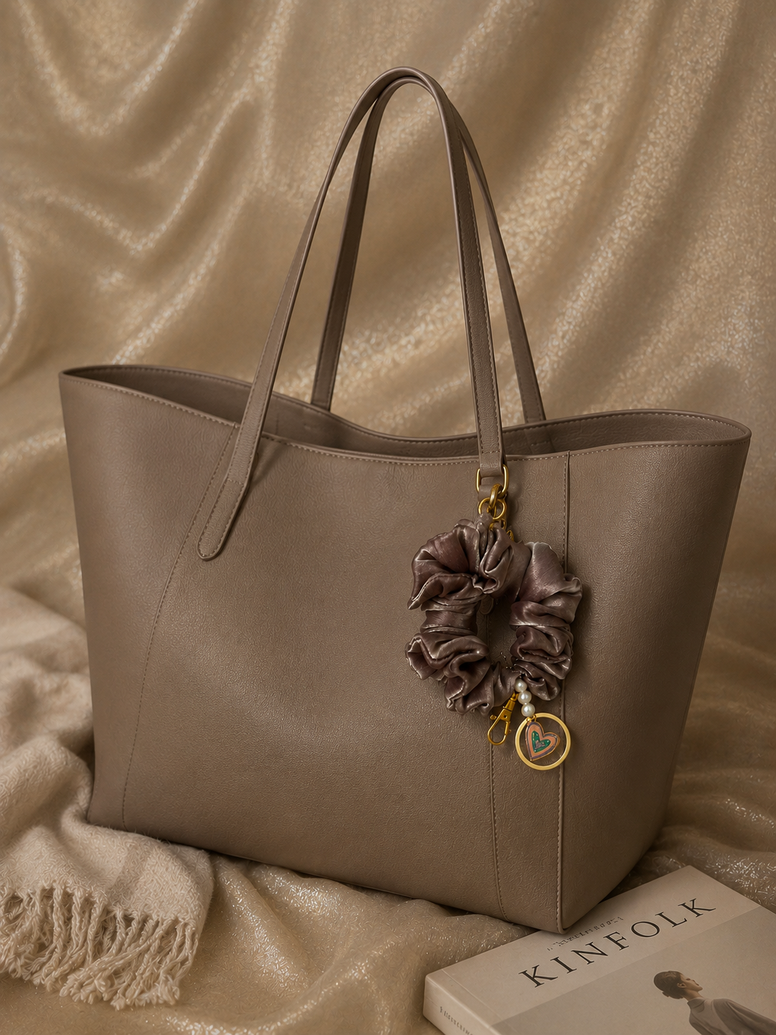 Autumn Bloom Bag Charm