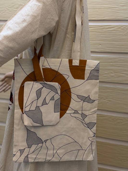 Beige Abstract