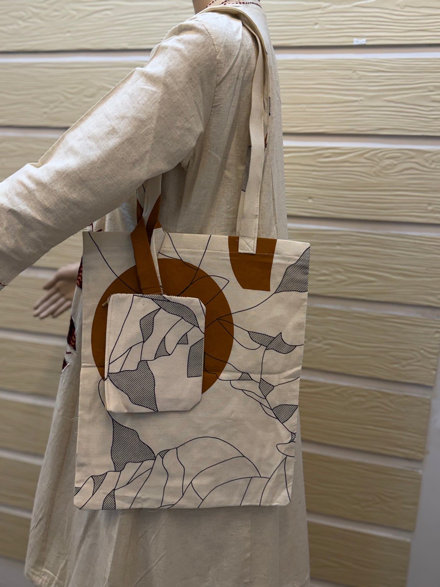 Beige Abstract