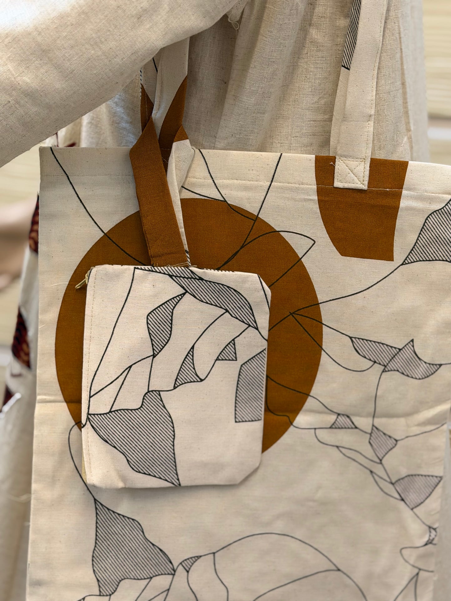 Beige Abstract