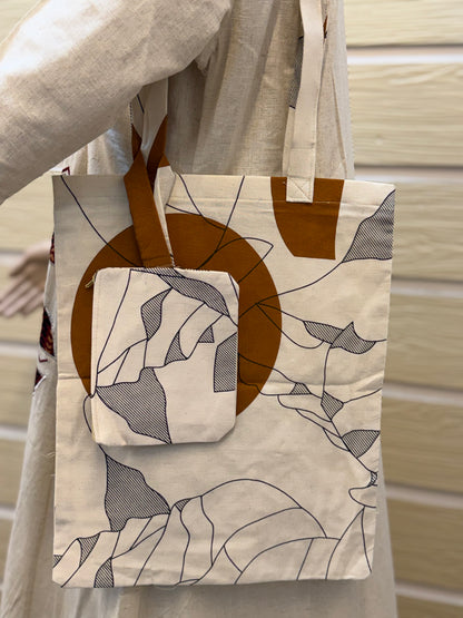 Beige Abstract
