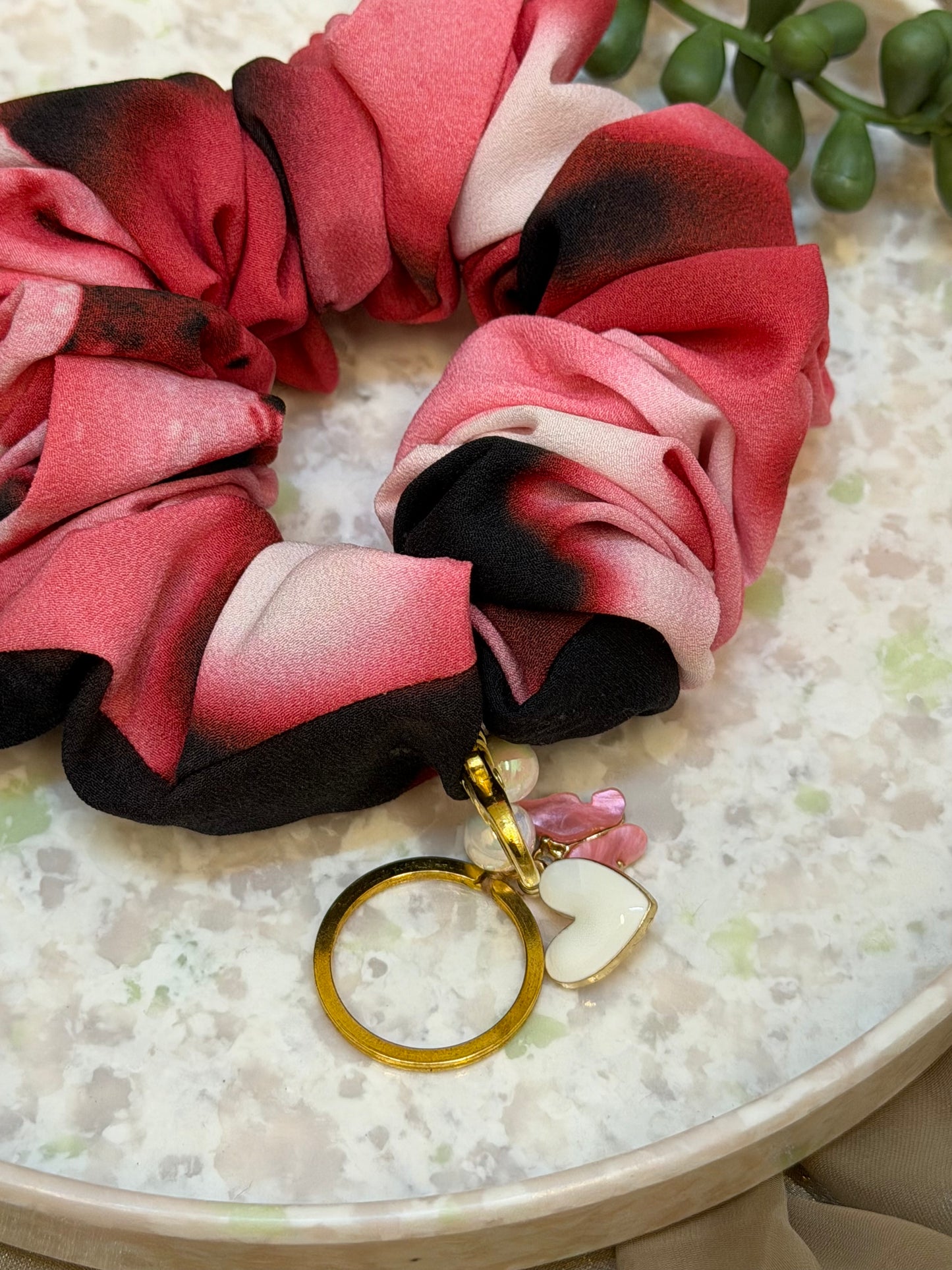 Rosé Bloom Bag Charm