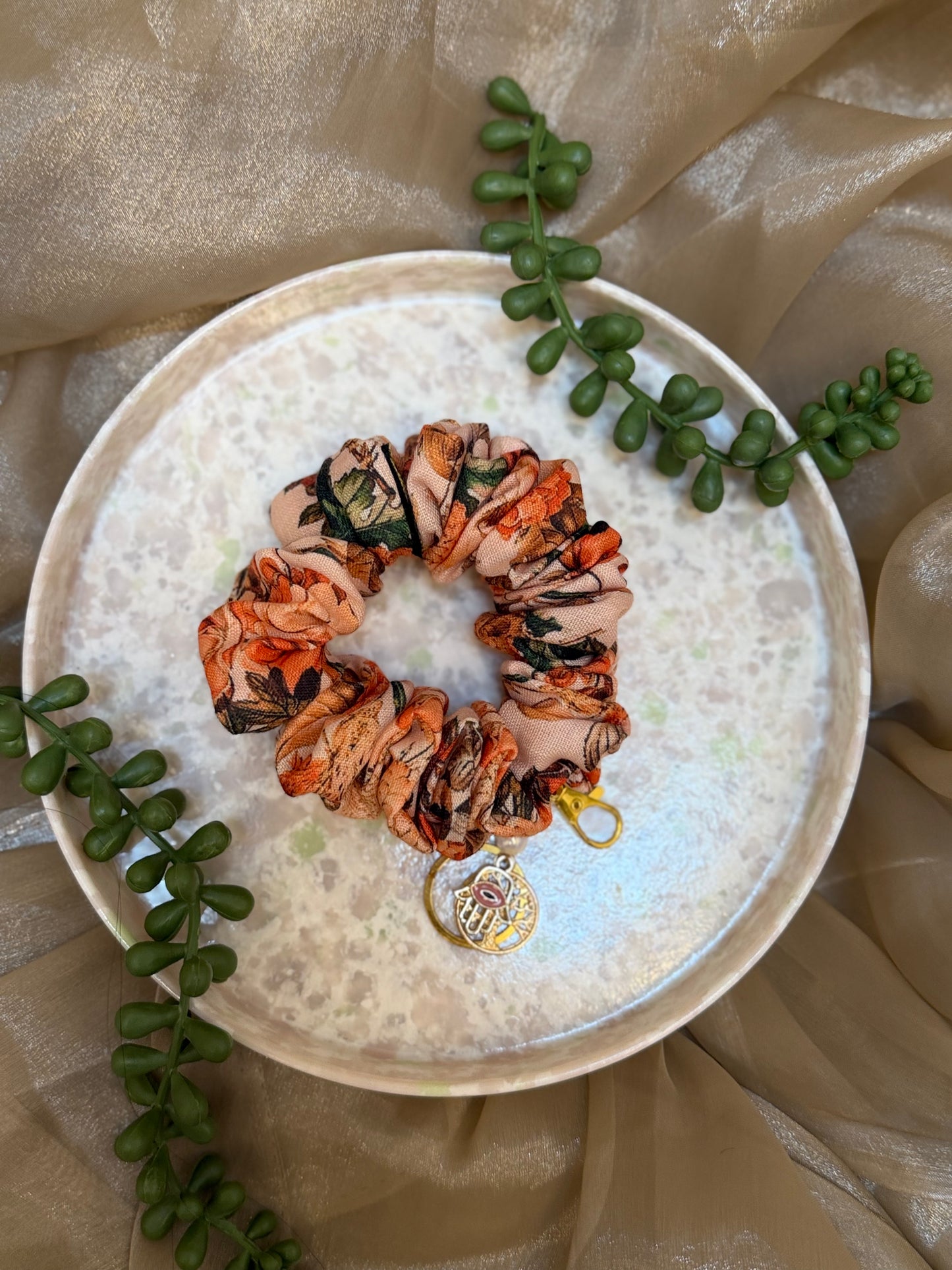 Autumn Bloom Bag Charm