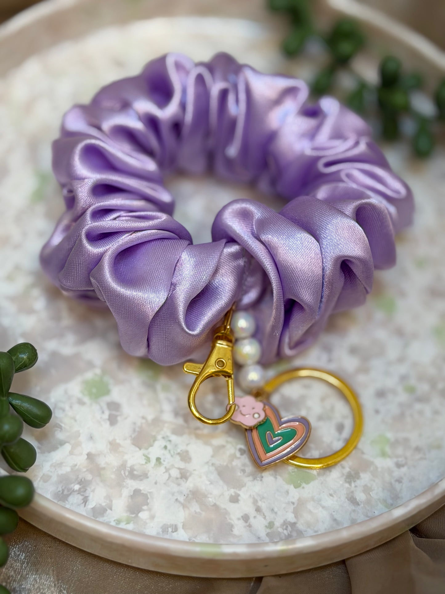 Lavender Luxe Bag Charm
