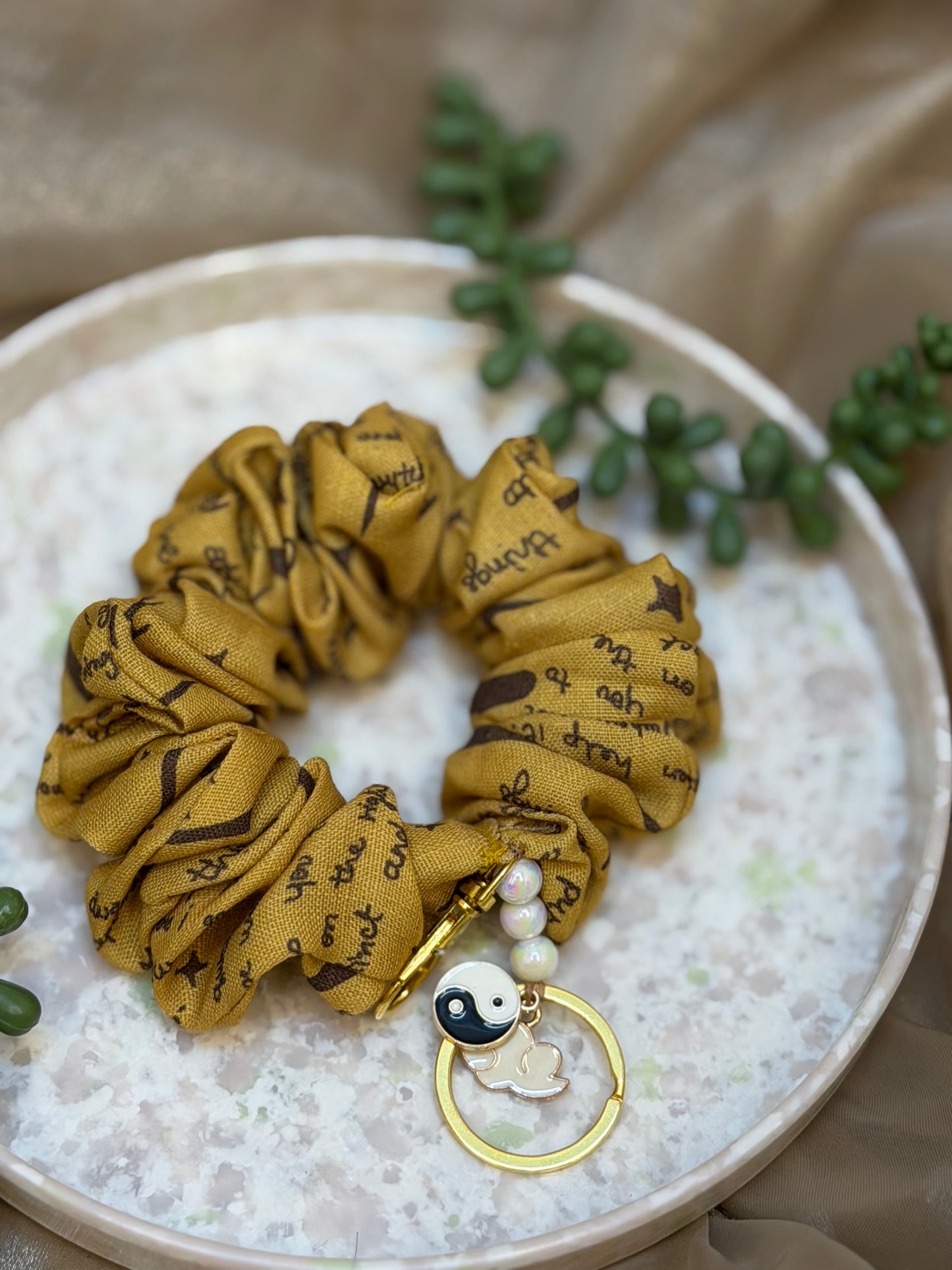 Mustard Muse Bag Charm