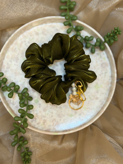 Olive Luxe Bag Charm