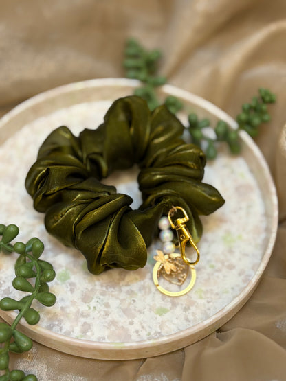 Olive Luxe Bag Charm
