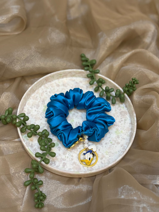 Electric Blue Bag Charm